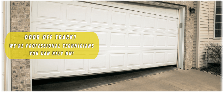 Garage Door Off Track In Carmel